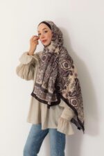 Soft Şal-Klasik Etnik Desen