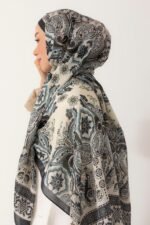 Soft Şal-Klasik Etnik Desen - Görsel 4