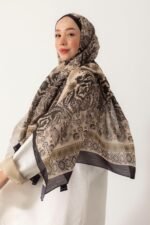 Soft Şal-Klasik Etnik Desen - Görsel 4