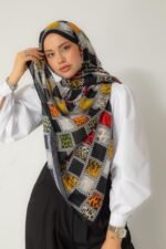 Soft Şal-Zincir Leopar