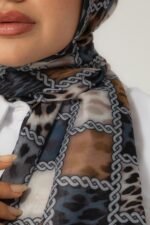 Soft Şal-Zincir Leopar - Görsel 4