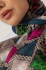 Soft Şal-Zincir Leopar - Görsel 5