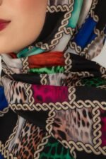 Soft Şal-Zincir Leopar - Görsel 4