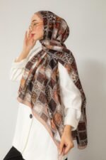 Soft Şal-Zincir Leopar - Görsel 5