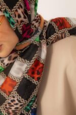 Soft Şal-Zincir Leopar - Görsel 4