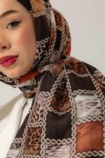 Soft Şal-Zincir Leopar - Görsel 6