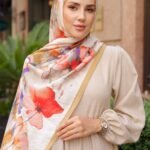 Pamila Viskon Şal Serisi-Lalezar Desen