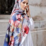 Pamila Viskon Şal Serisi-Lalezar Desen