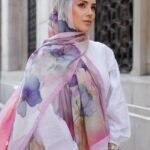 Pamila Viskon Şal Serisi-Lalezar Desen