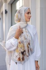 Pamila Viskon Şal Serisi- Duru Desen - Görsel 5