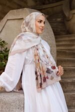 Pamila Viskon Şal Serisi- Duru Desen - Görsel 5