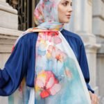 Pamila Viskon Şal Serisi-Lalezar Desen