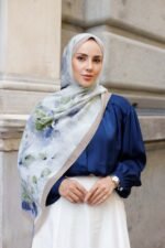 Pamila Viskon Şal Serisi- Duru Desen - Görsel 3