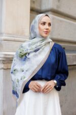 Pamila Viskon Şal Serisi- Duru Desen - Görsel 2