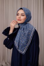 D’S Model Soft Eşarp - Lacivert