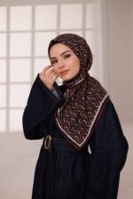 D’S Model Soft Eşarp - Kiremit - Görsel 3