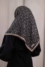 D’S Model Soft Eşarp - Kahve Zümrüt - Görsel 5