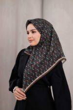 D’S Model Soft Eşarp - Kahve Zümrüt