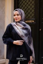 Firgun Desen Soft Şal - Kahve Siyah - Görsel 3