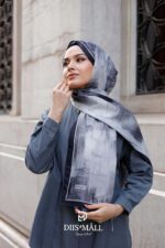 Firgun Desen Soft Şal - Siyah Gri - Görsel 4