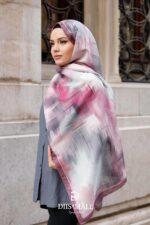 Firgun Desen Soft Şal - Gül Kurusu - Görsel 2