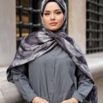 Authera Desen Soft Şal - Siyah