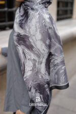 Authera Desen Soft Şal - Siyah - Görsel 6