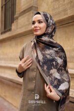 Estella Desen Soft Şal - Vizon - Görsel 2