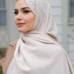 Zeytin Dalı Dubai Organic Şal - Taş