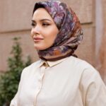 Pamila Viskon Eşarp - Kahve Mürdüm