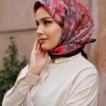 Pamila Viskon Eşarp - Bordo