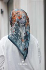 Pamila Viskon Eşarp - Gölgeli Turkuaz - Görsel 5