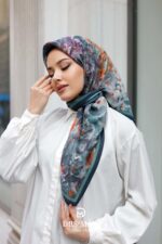 Pamila Viskon Eşarp - Gölgeli Turkuaz