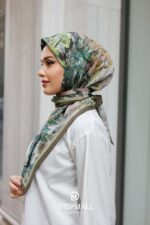 Pamila Viskon Eşarp - Haki - Görsel 4