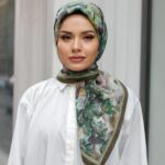 Pamila Viskon Eşarp - Haki