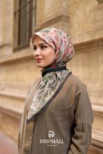 Pamila Viskon Eşarp - Pudralı Haki - Görsel 2