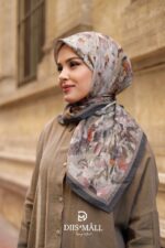 Pamila Viskon Eşarp - Kahve - Görsel 2