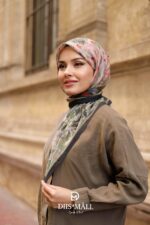 Pamila Viskon Eşarp - Pudralı Haki - Görsel 4