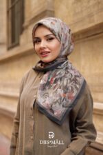 Pamila Viskon Eşarp - Kahve - Görsel 4