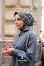 Pamila Viskon Eşarp - Siyah - Görsel 4