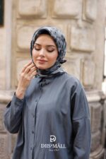 Pamila Viskon Eşarp - Siyah - Görsel 3