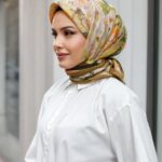 Pamila Viskon Eşarp - Zeytin Yeşili