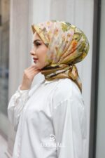 Pamila Viskon Eşarp - Zeytin Yeşili - Görsel 2