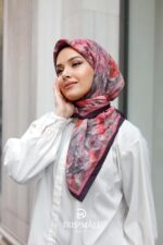 Pamila Viskon Eşarp - Gül Kurusu - Görsel 4