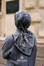 Pamila Viskon Eşarp - Siyah - Görsel 7