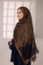 Nevra Desen Soft Şal - Bakır
