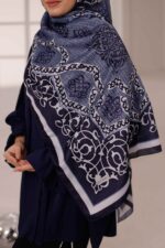 Rüveyda Premium Soft Şal - Lacivert - Görsel 6