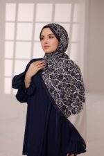 Nevra Desen Soft Şal - Krema