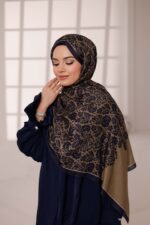 Nevra Desen Soft Şal - Bakır - Görsel 5