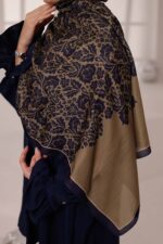 Nevra Desen Soft Şal - Bakır - Görsel 2